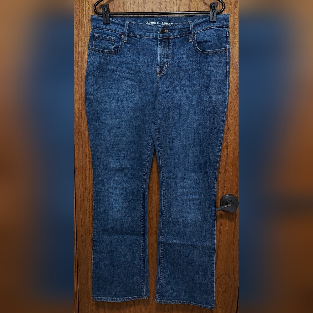 Women's Old Navy Original Mid-Rise Straight Leg Jeans, Size 10P